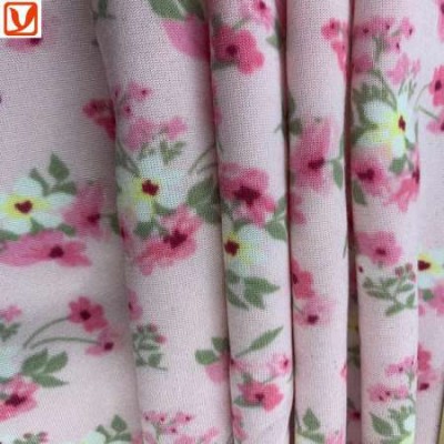 2020 High Quality print 100%polyester recycle one side brush fleece fabric for clothes